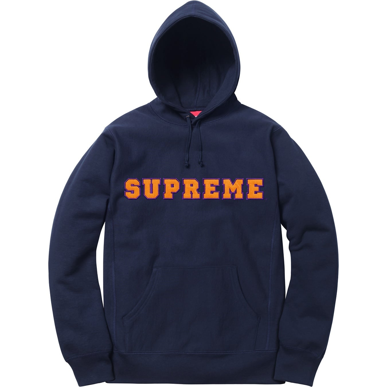 Cord Collegiate Logo Hooded Sweatshirt view 10